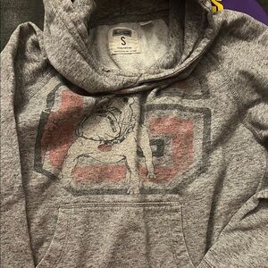 Tailgate brand Gray Bulldog Graphic Sweater